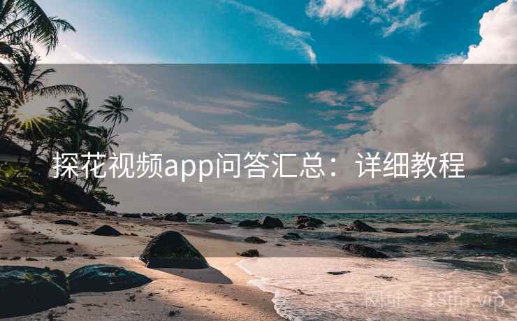 探花视频app问答汇总：详细教程
